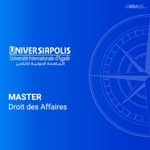 Master Droit des Affaires - Universiapolis Master Droit des Affaires - Universiapolis