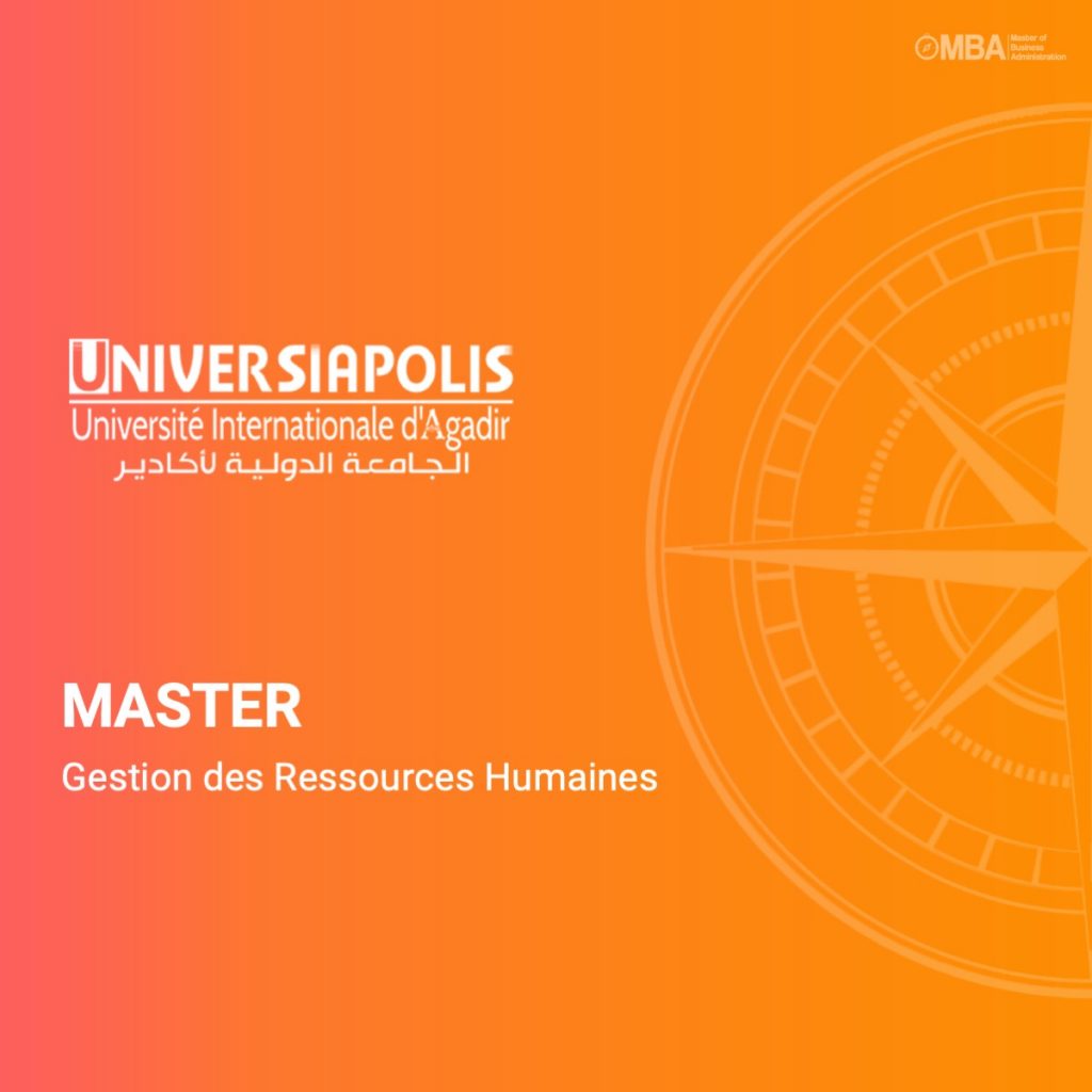 Master gestion des ressources humaines - Universiapolis