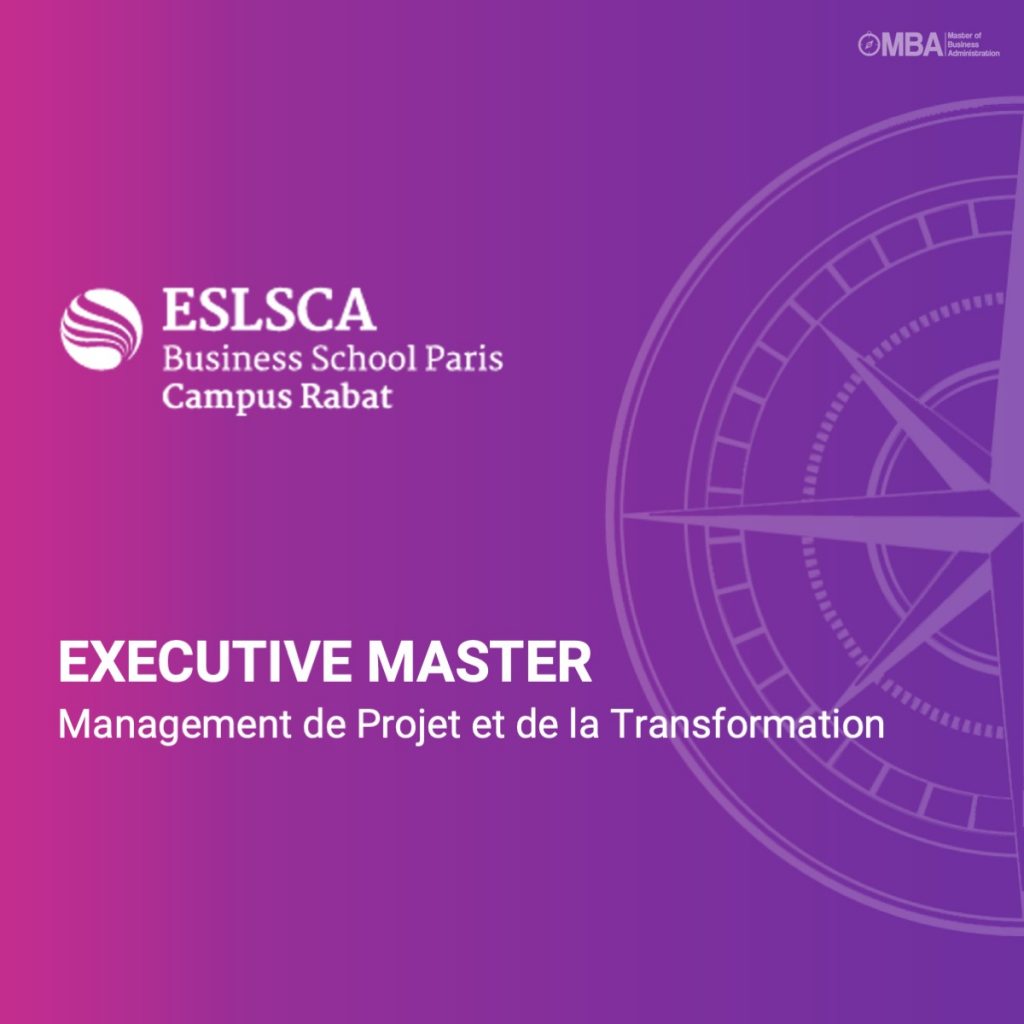 Master management de projet et de la transformation - ESLSCA