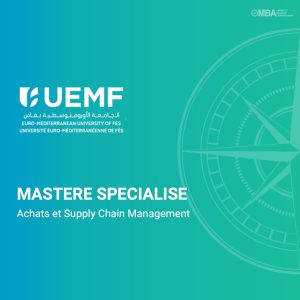 Master specialise achat et supplu chain - UEMF