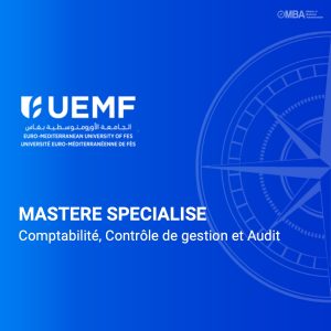 Master specialise comptabilité, gestion et audit - UEMF