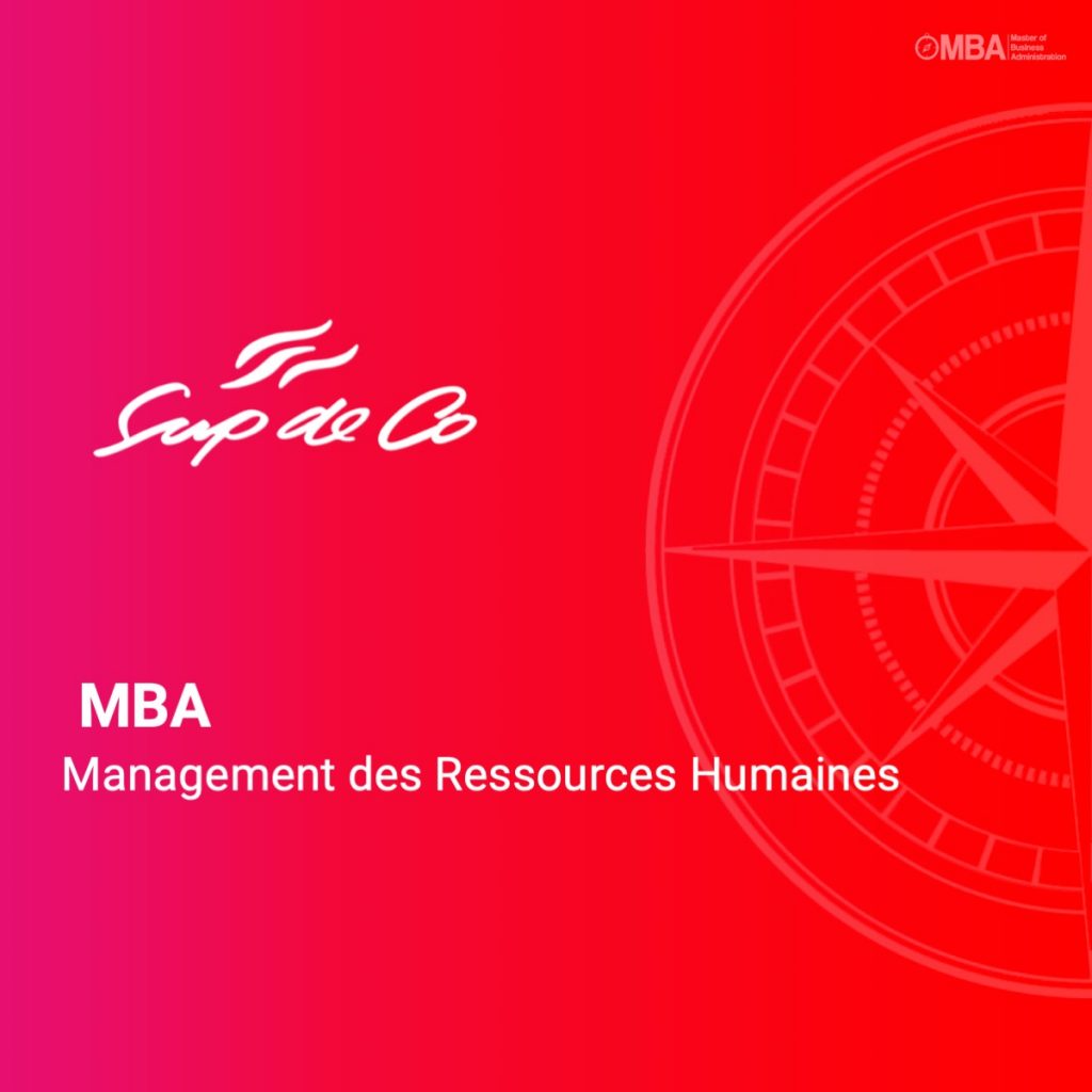 MBA Management des RH - SupdeCo