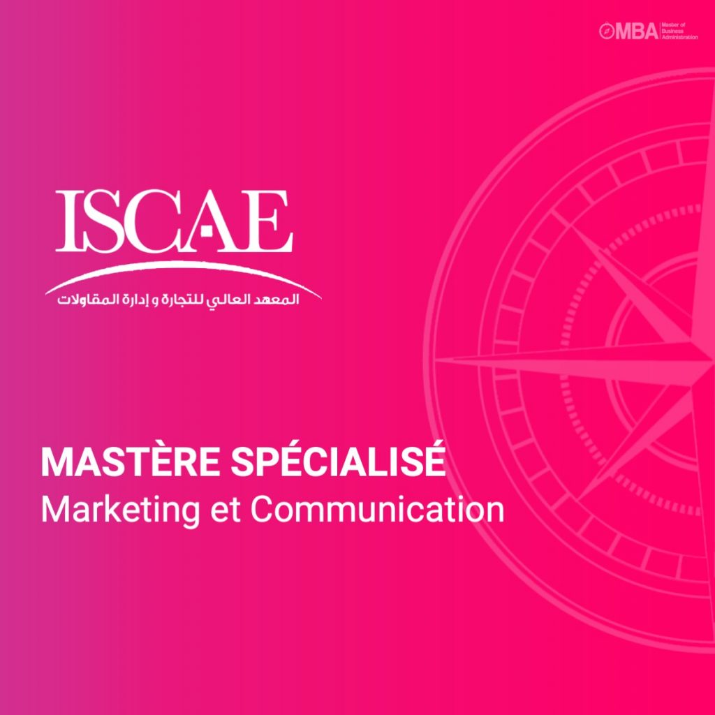 Mastère spécialisé en marketing et communication - ISCAE