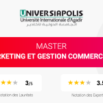 Master en Marketing et Gestion Commerciale (Universiapolis) l Master & MBA