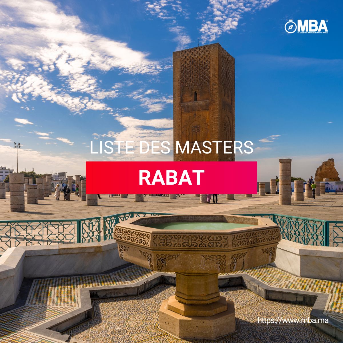 Listes des Masters à RABAT l MBA.ma