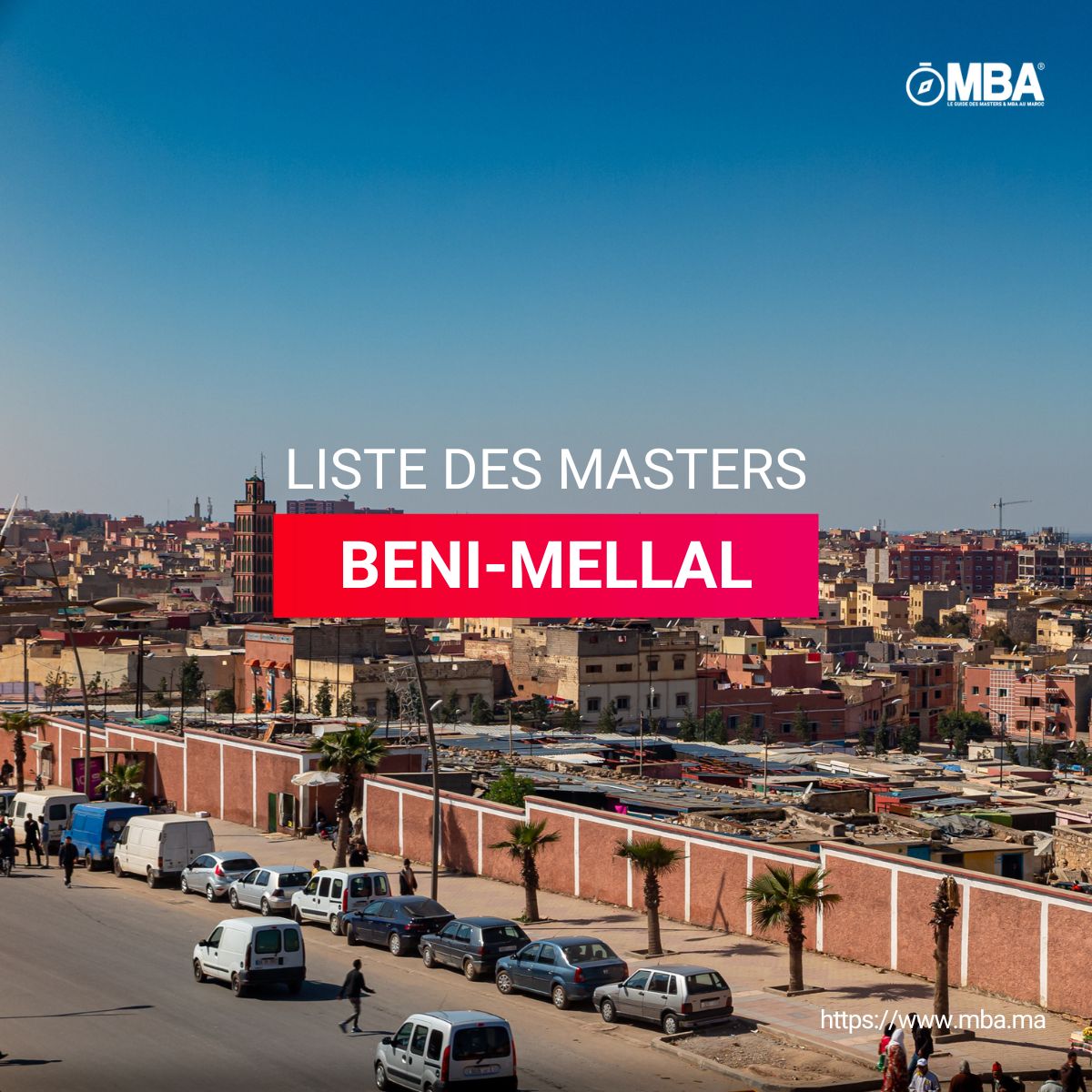 Listes des Masters à beni-mellal l MBA.ma